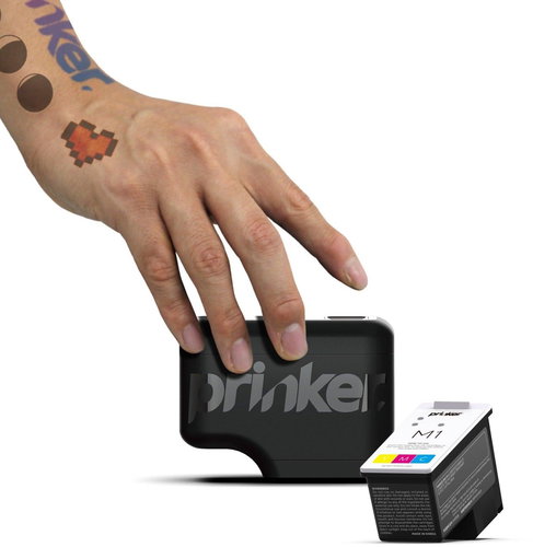 Prinker M Color Set for temporary tattoos - Inkjet Printer - Main image
