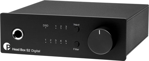 Pro-Ject Head Box S2 Digital Black - Headphone Amp - Main image