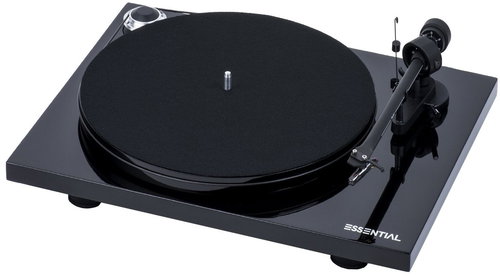 Pro-Ject Essential III + OM10 Piano black - Turntable - Main image