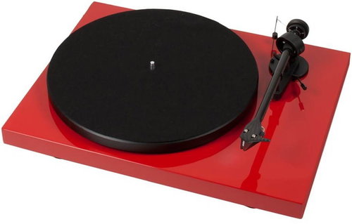Pro-Ject Debut Carbon + OM10 - červený - Turntable - Main image
