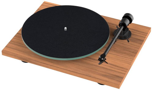 Pro-Ject T1 EVO BT + OM10 - walnut - Turntable - Main image