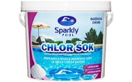 Sparkly POOL Chlor šok 3 kg - Bazénová chemie