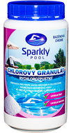 Sparkly POOL Chlorine granulate 1 kg - Pool Chemicals