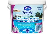 Sparkly POOL Pool Tablets Chlorine 6-in-1 Multifunctional 200g 3kg - Pool Chemicals