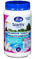Sparkly POOL Tablety do bazénu chlorové 6v1 multifunkční 20g 1 kg - Bazénová chemie