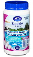 Sparkly POOL Tablety do bazénu chlorové 6v1 multifunkční 20g 1 kg - Bazénová chemie