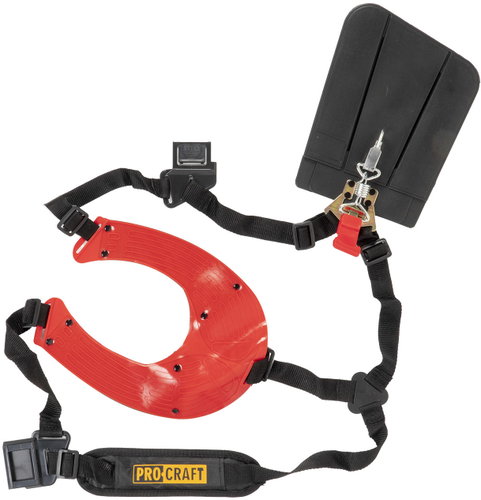 PROCRAFT Double Shoulder & Waist Belt Backpack Harness for Brushcutter 1E40F-20SH/CH - Strap - Main image