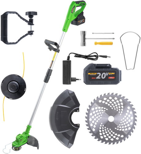 PROCRAFT PTA24 BL 380mm Cordless Trimmer, (1 × 3Ah) - Strimmer - Main image