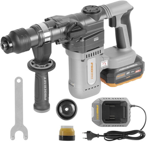 PROCRAFT Industrial Cordless Rotary Hammer HD20A (1× 4Ah) - Fúrókalapács - Fő fotó