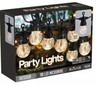 ProGarden KO-LE2200140 LED PARTY 20 žárovek černý - Light Chain