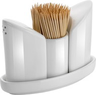 HENDI 3-piece plates, porcelain - Spice Shaker