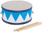 Proline baby drum 8" white-blue - Percussion