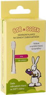 Toothbrush Replacement Head Profesor Max NKH Bob a Bobek 18+ měsíců 4 ks - Náhradní hlavice k zubnímu kartáčku