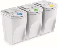 Prosperplast Abfallbehälter 3 x 35 Liter PH BI - Mülleimer