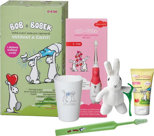 Professor Max Bob and Bobek Gift set, red - Gift Set - Main image