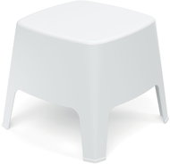 Prosperplast Chair and storage table MILANE, white - Garden Table