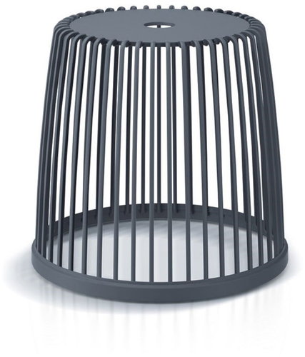 Prosperplast Universal basket CLUBO 50 l anthracite - Basket - Main image