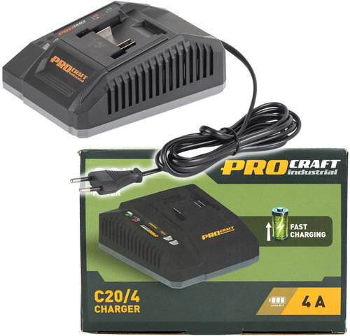 PROCRAFT Industrial charger for 20V Li-ion batteries ?20/4 - Cordless Tool Charger - Main image