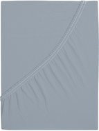 B.E.S. - Petrovice Prostěradlo Jersey česaná bavlna MAKO, šedá - Bedsheet