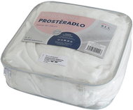 B.E.S. - Petrovice Mikroflanelové prostěradlo EXCLUSIVE 90 × 200 cm, bílá  - Bedsheet