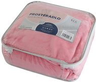 B.E.S. - Petrovice Mikroflanelové prostěradlo EXCLUSIVE 90 × 200 cm, starorůžová - Bedsheet