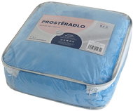 B.E.S. - Petrovice Mikroflanelové prostěradlo EXCLUSIVE 180 × 200 cm, modrá - Bedsheet