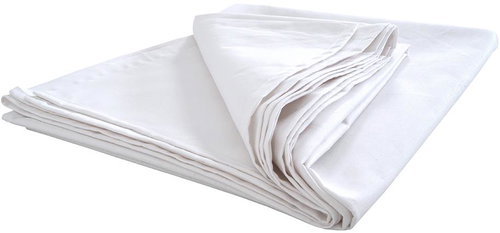 B.E.S. - Petrovice Prostěradlo tkané TOP HOTEL 145 × 245 cm, bílá - Bedsheet - Main image