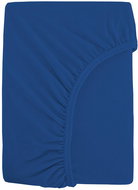 B.E.S. - Petrovice Prostěradlo Froté IDEAL 90 × 200 cm, královská modř - Bedsheet