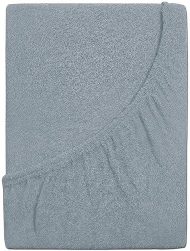 B.E.S. - Petrovice Prostěradlo Froté IDEAL 160 × 200 cm, šedá  - Bedsheet - Main image