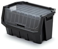 Prosperplast Truck Max Plus, closable, 396 × 380 × 282 mm, black - Toolbox