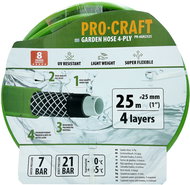 Procraft PR-4GH2525 Garden Hose, green, 4-ply, 1" 25 m - Garden Hose