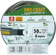 PROCRAFT Zahradní hadice PR-4KAT1350, černo-žlutá, 4vrstvá, 1/2" 50 m - Zahradní hadice