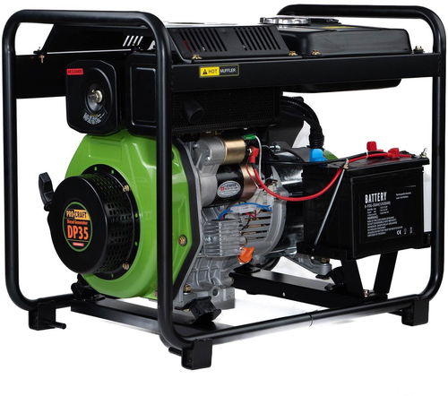 PROCRAFT Dieselova elektrocentrála DP35 - Elektrocentrála - Hlavný obrázok