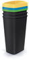Prosperplast odpadkový koš COMPACTA Q DROP SET, 3 × 45 l - Odpadkový koš