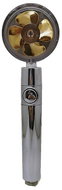 Pronett XJ4593 Energy Saving Rotating Shower Head Gold - Shower Head