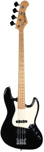 Prodipe Guitars JB80 MA Black - Bass Guitar - Main image