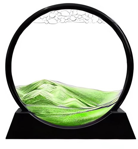 Pronett XJ5329 Moving Image with Dynamic 3D Sand Green - Painting - Main image