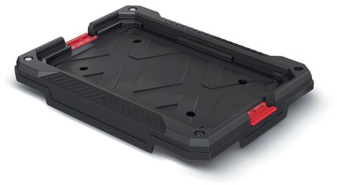 Prosperplast Platform Fix plató, fekete, 58,5×44×7 cm