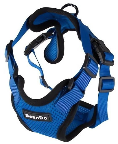 Verk 19343 Harness for dog with leash size. M blue - Harness - Main image