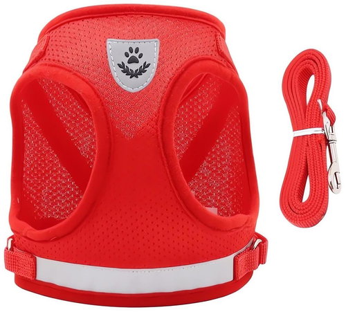 Verk 19442 Harness for dog size. S red - Harness - Main image