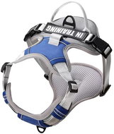 Nuxie 2508 Postroj pro psa vel. M šedomodrý - Harness