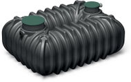 PROSPERPLAST Underground rainwater tank Unground R-7000 black - Retention Tank