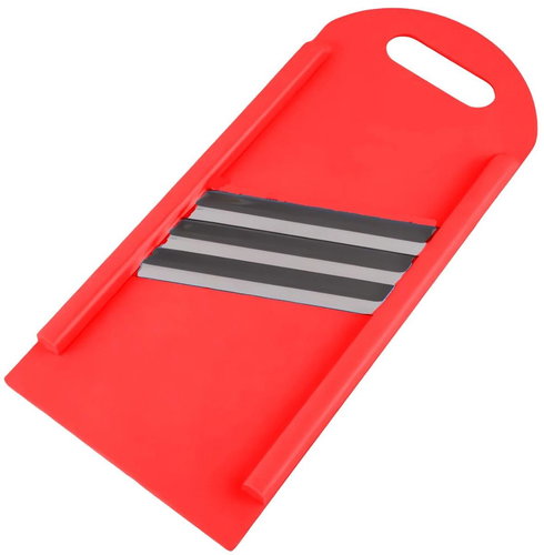 Pronett Universal grater, 3 blades, 38 cm red - Grater - Main image