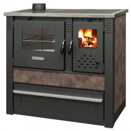 PRO-TERMO Solid fuel stove Panonia L - moka - Solid Fuel Stove