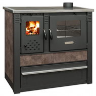 PRO-TERMO Solid fuel stove Panonia P - moka - Solid Fuel Stove