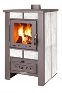 PRO-TERMO Fireplace stove Alpina G white, 8 kW, flue 120 mm - Wood Stove