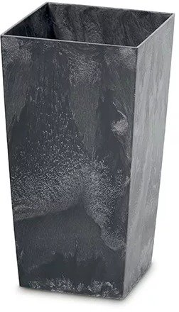 Prosperplast URBI SQUARE BETON EFFECT virágcserép, DURS225E antracit