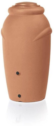 PROSPERPLAST Rainwater barrel AQUACAN BABY 210l, brick - Barrel - Main image