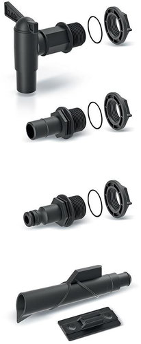 PROSPERPLAST Accessories for rainwater barrels ICANSET 5 (tap + connections + hoses) - Barrel Tap - Main image