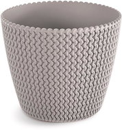 PROSPERPLAST Obal na květináč plastový SPLOFY DSP260, moka - Obal na květináč